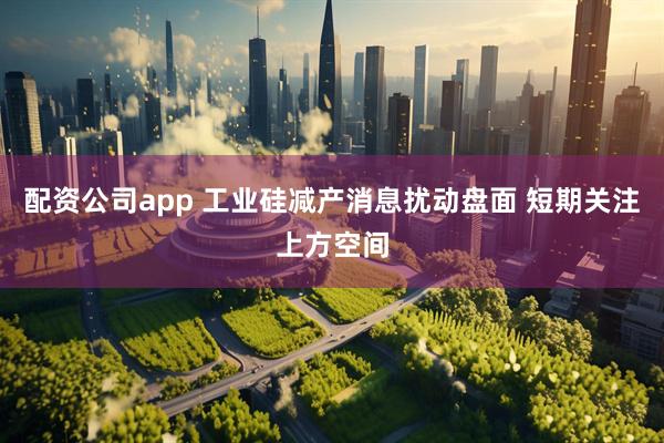 配资公司app 工业硅减产消息扰动盘面 短期关注上方空间