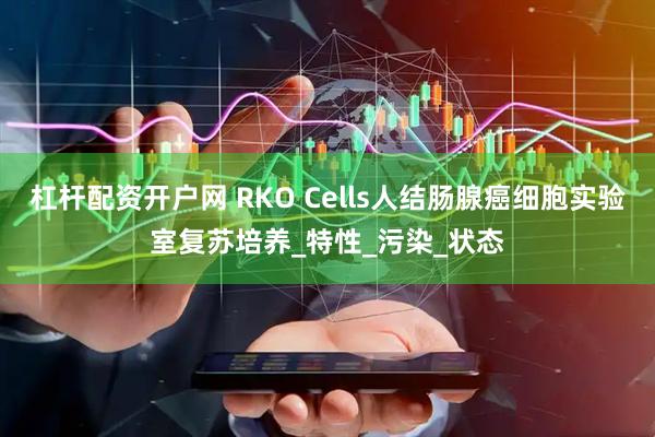 杠杆配资开户网 RKO Cells人结肠腺癌细胞实验室复苏培养_特性_污染_状态