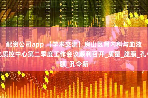 配资公司app 【学术交流】房山区肾内科与血液净化质控中心第二季度工作会议顺利召开_质量_腹膜_孔令新
